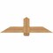 Ekena Millwork Eugene Smooth Timber Gable Bracket, Western Red Cedar, 48"W x 14"H x 1 1/2"D x 5 1/2"F, 7/12 Pitch GBW048X14X0206EUG00SWR - alternate 1